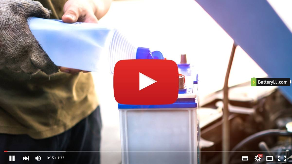 Can You Put / Use Bottled Water Instead Of Distilled Water In A Car Battery